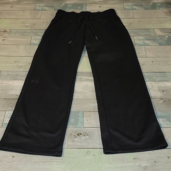 Black Under Armour Sweat Pants sz X-Small - Picture 1 of 5